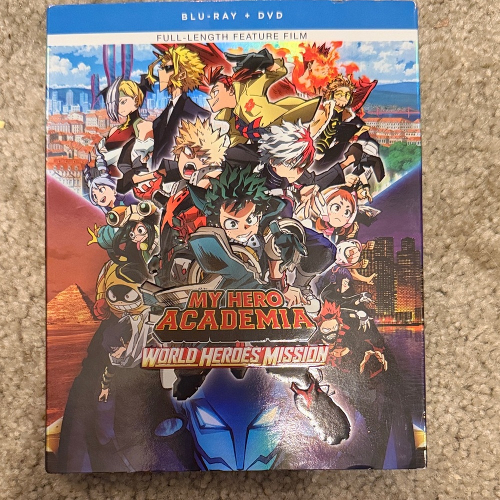 My Hero Academia: World Heroes' Mission Blu-ray + DVD